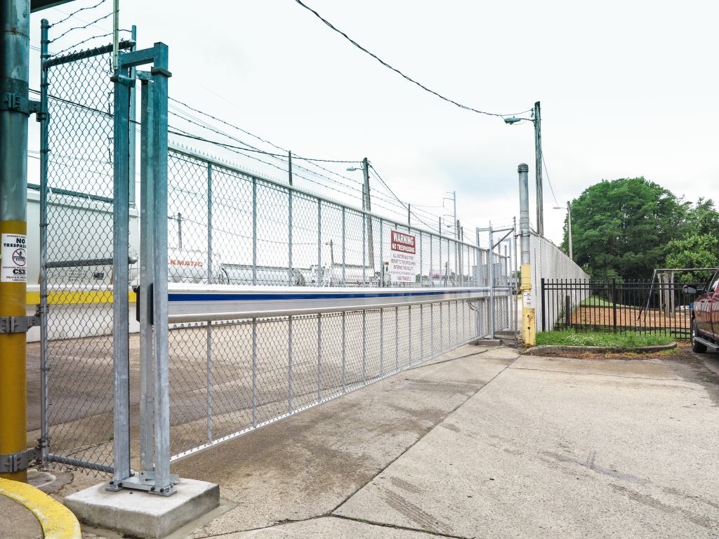 sliding parking gates